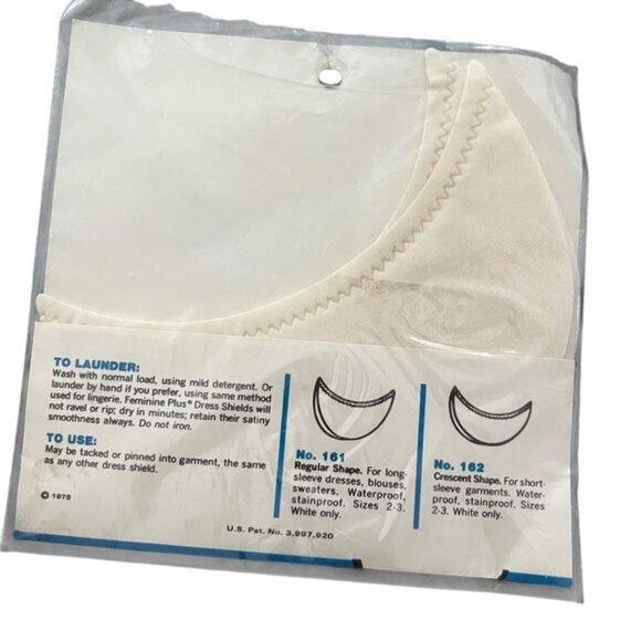 Vintage Feminine Plus Dress Shields - Picture 5 of 5